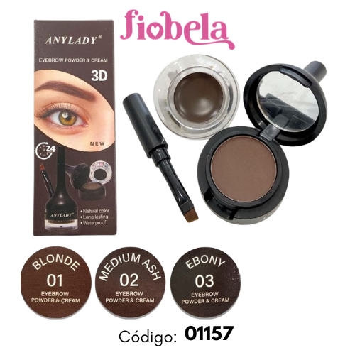 TRIO CERA MARRON - ANYLADY B*24