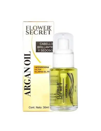 [00551 // FY02] ACEITE DE ARGAN Y KERATINA 30ML - FLOWER SECRET 