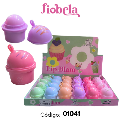 [01041 // LB8211 // MRB-8050] BALSAMO PARA LABIO KEKE - POLA AYLR
